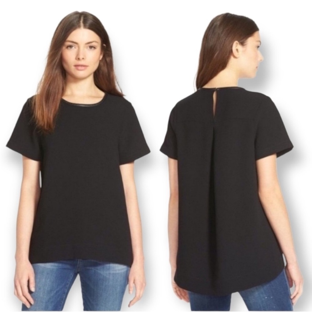 Madewell Tailored High Low Blouse